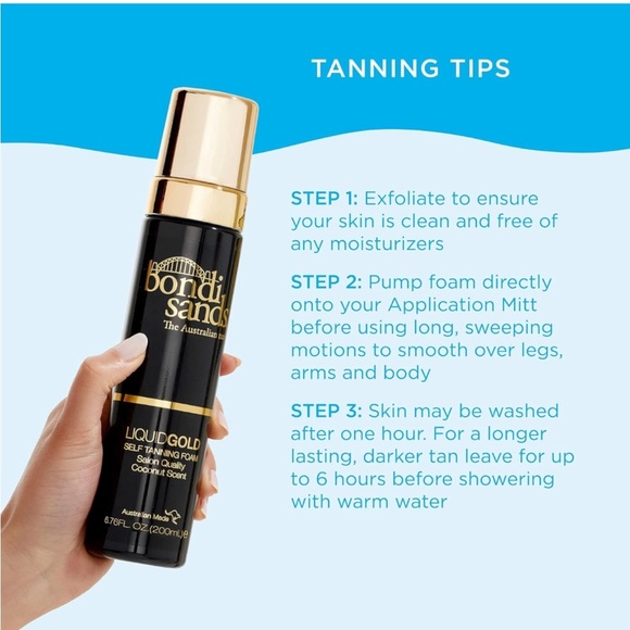 BOND SANDS LIQUID GOLD Self tanning foam
Coconut scent brand new NWT - Picture 3 of 6